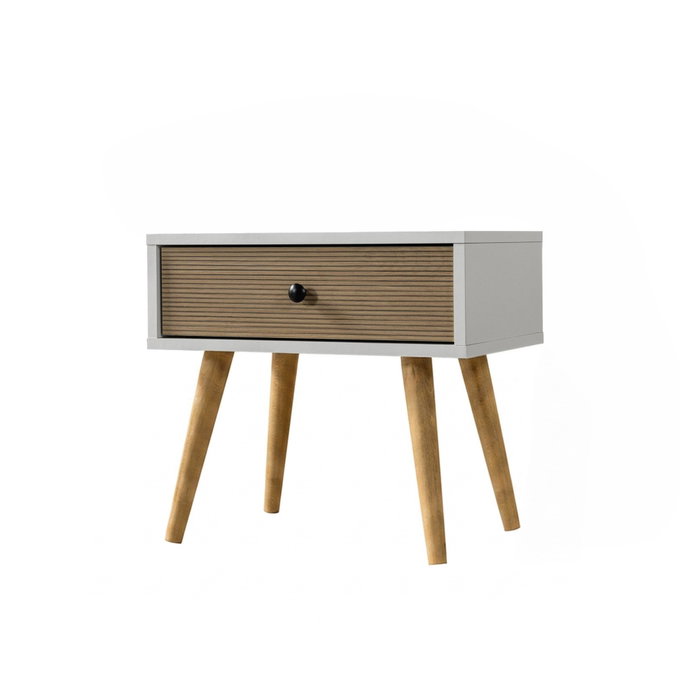 Hanah Home Vita 5103 Blanco y Nogal